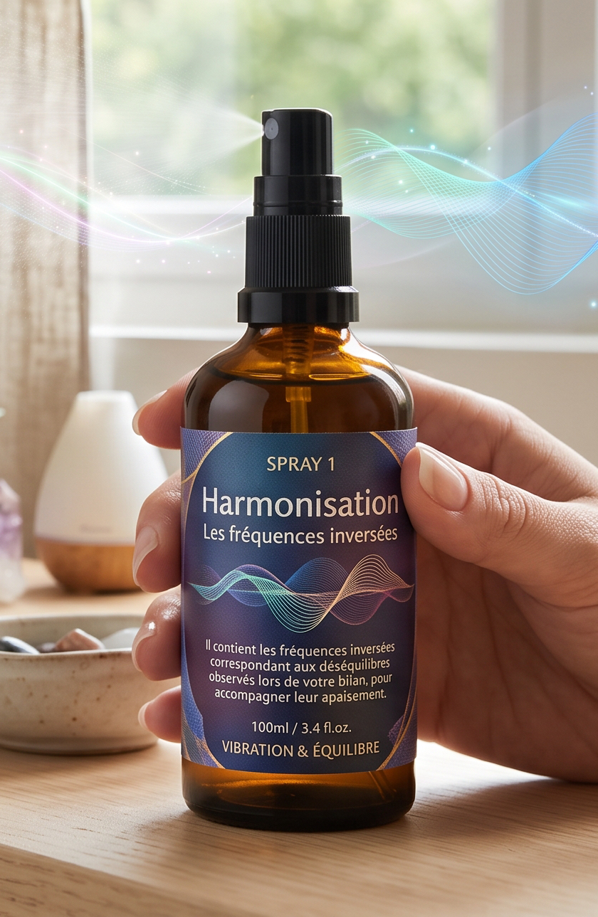 Le spray d’harmonisation, préparé sur mesure